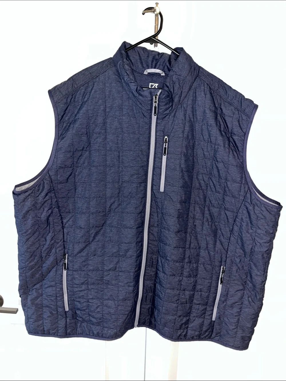 Cutter & Buck CB WindTec Puffy puffer Golf Vest Jacket 5XB BIG